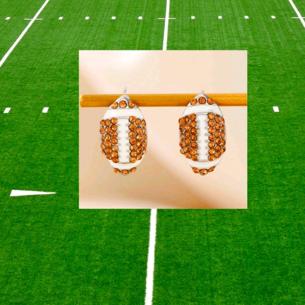 New - Football bling Studs